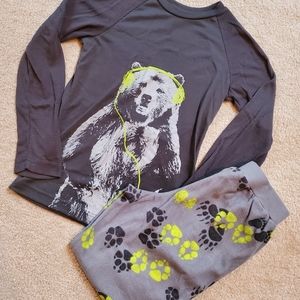 PJ set Bear with Headphones